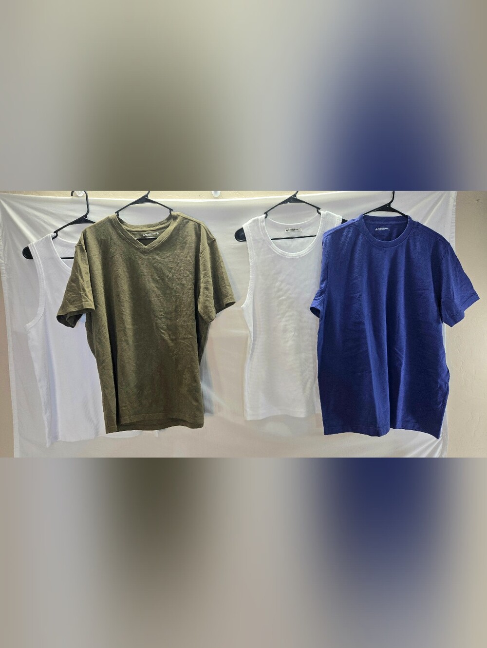 Lot of 4 American Giant Men's XL Tank & Short Sleeve Shirts NWOT